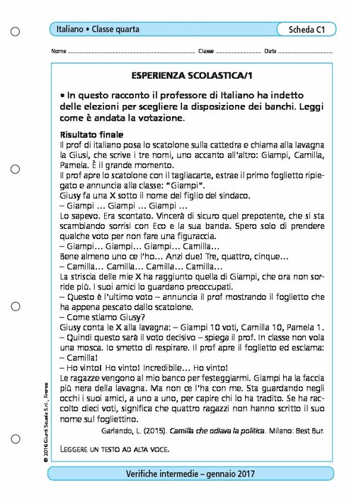 Esperienza scolastica/1 | Giunti Scuola Esperienza scolastica/1 | Giunti Scuola