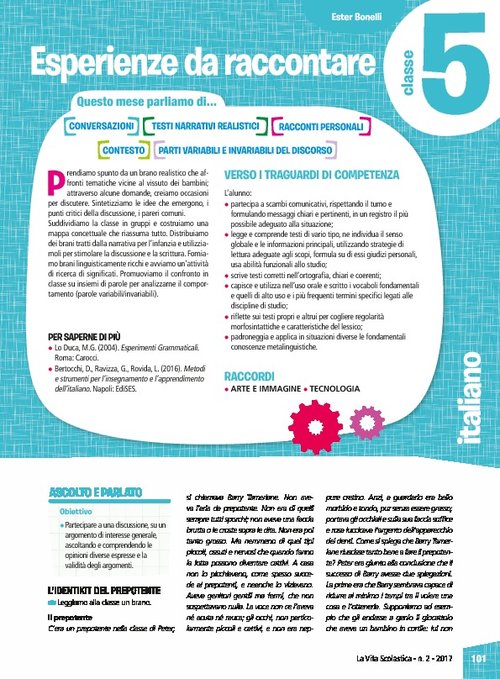 Esperienze da raccontare | Giunti Scuola Esperienze da raccontare | Giunti Scuola