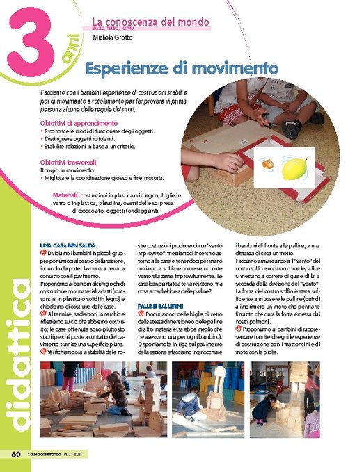 Esperienze di movimento | Giunti Scuola Esperienze di movimento | Giunti Scuola