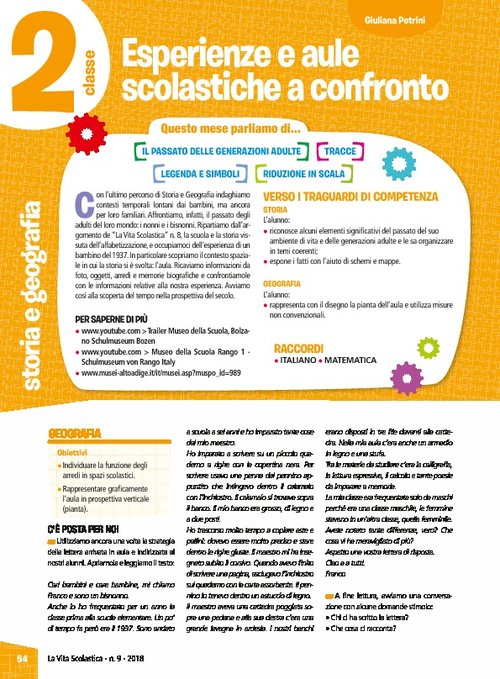 Esperienze e aule scolastiche a confronto | Giunti Scuola Esperienze e aule scolastiche a confronto | Giunti Scuola