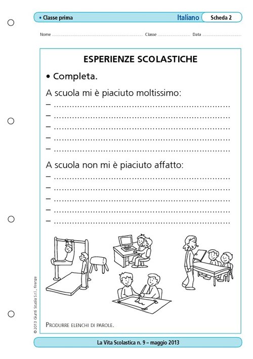 Esperienze scolastiche | Giunti Scuola Esperienze scolastiche | Giunti Scuola