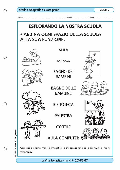 Esplorando la nostra scuola | Giunti Scuola Esplorando la nostra scuola | Giunti Scuola