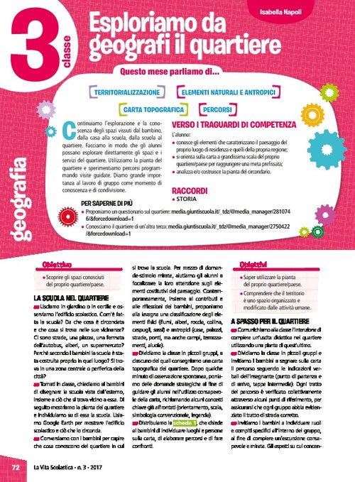 Esploriamo da geografi il quartiere | Giunti Scuola Esploriamo da geografi il quartiere | Giunti Scuola