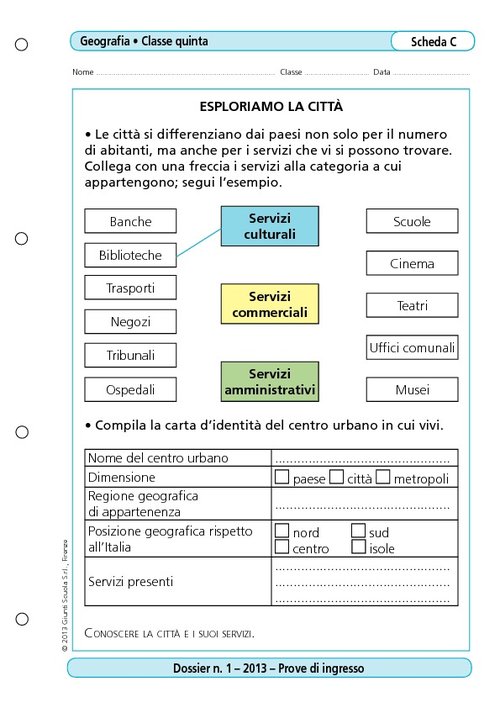 Esploriamo la città | Giunti Scuola Esploriamo la città | Giunti Scuola