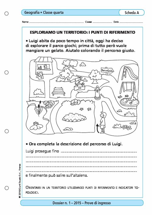 Esploriamo un territorio: i punti di riferimento | Giunti Scuola Esploriamo un territorio: i punti di riferimento | Giunti Scuola