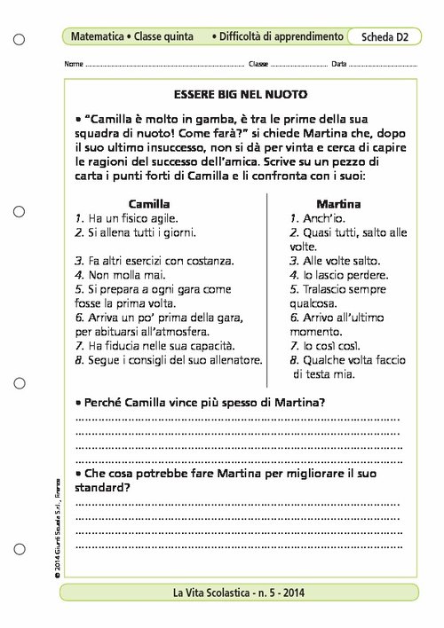 Essere big nel nuoto | Giunti Scuola Essere big nel nuoto | Giunti Scuola
