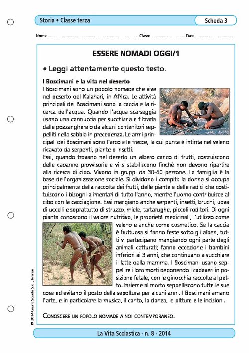 Essere nomandi oggi/1 | Giunti Scuola Essere nomandi oggi/1 | Giunti Scuola