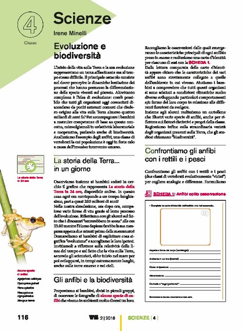 Evoluzione e biodiversità | Giunti Scuola Evoluzione e biodiversità | Giunti Scuola