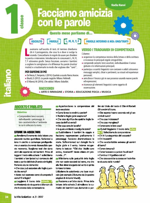 Facciamo amicizia con le parole | Giunti Scuola Facciamo amicizia con le parole | Giunti Scuola