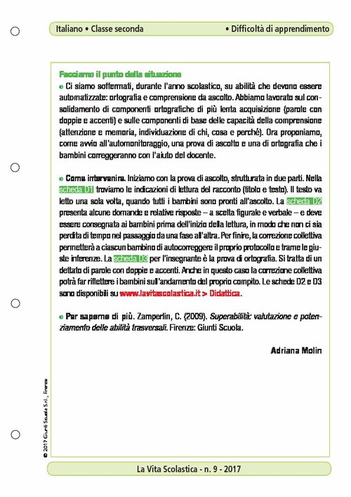 Facciamo il punto della situazione | Giunti Scuola Facciamo il punto della situazione | Giunti Scuola