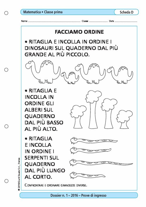 Facciamo ordine | Giunti Scuola Facciamo ordine | Giunti Scuola