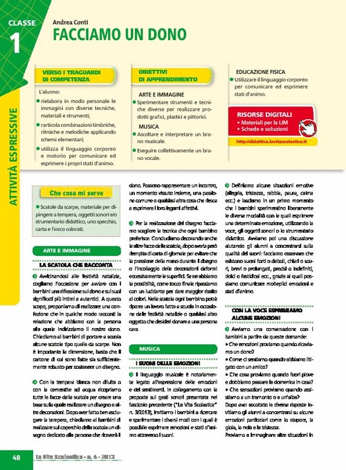 Facciamo un dono | Giunti Scuola Facciamo un dono | Giunti Scuola