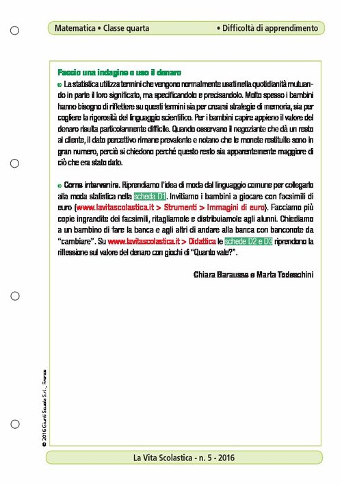 Faccio una indagine e uso il denaro | Giunti Scuola Faccio una indagine e uso il denaro | Giunti Scuola