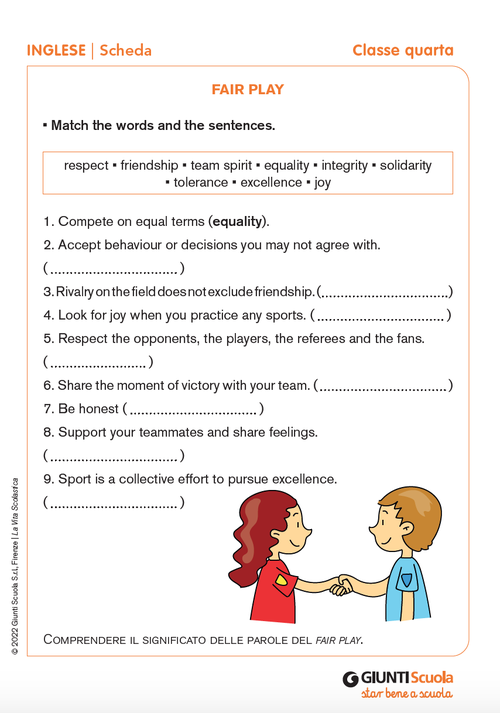 Fair play | Giunti Scuola Fair play | Giunti Scuola