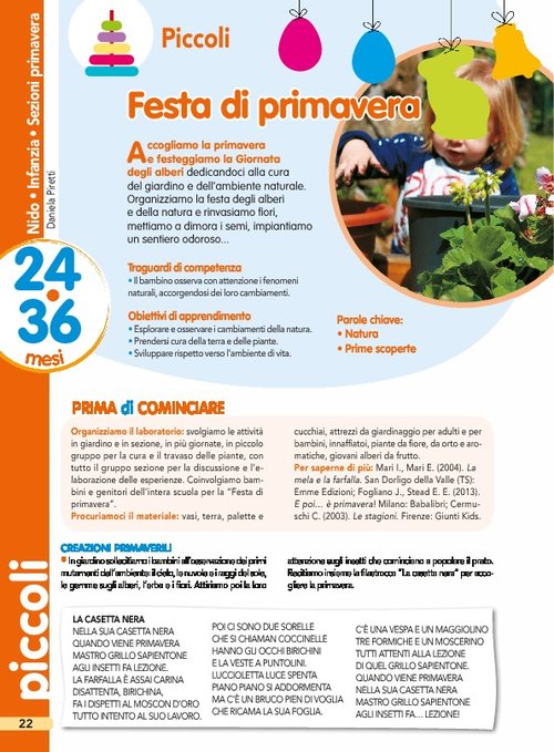 Festa di primavera | Giunti Scuola Festa di primavera | Giunti Scuola
