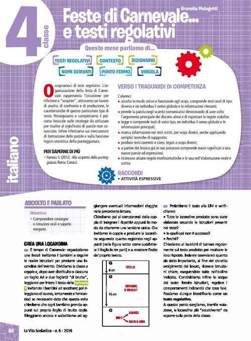 Feste di Carnevale... e testi regolativi | Giunti Scuola Feste di Carnevale... e testi regolativi | Giunti Scuola