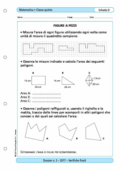 Figure a pezzi | Giunti Scuola Figure a pezzi | Giunti Scuola