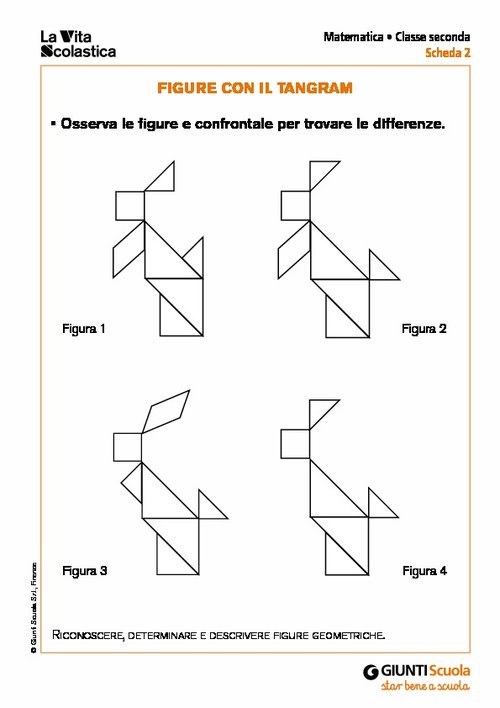 Figure con il Tangram | Giunti Scuola Figure con il Tangram | Giunti Scuola
