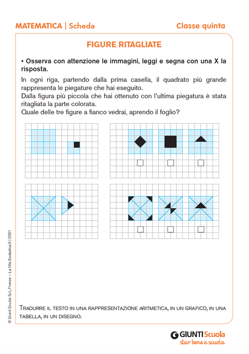 Figure ritagliate | Giunti Scuola Figure ritagliate | Giunti Scuola