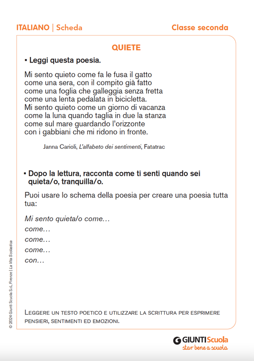Quiete | Giunti Scuola Quiete | Giunti Scuola