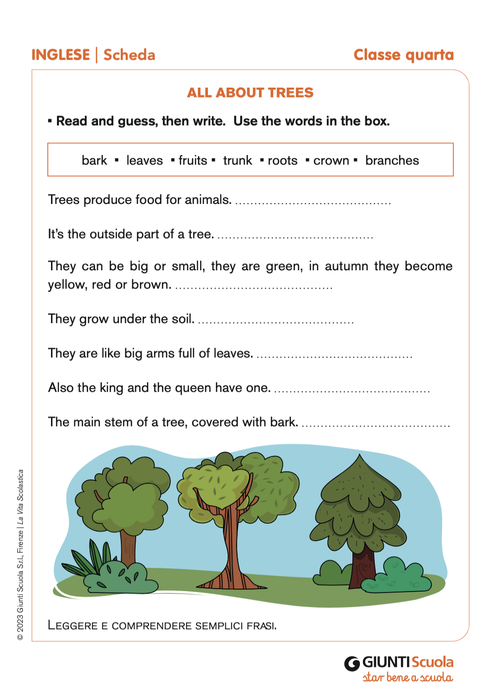 All about trees | Giunti Scuola All about trees | Giunti Scuola