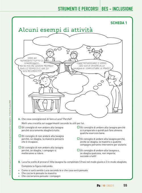 Alcuni esempi di attività | Giunti Scuola
