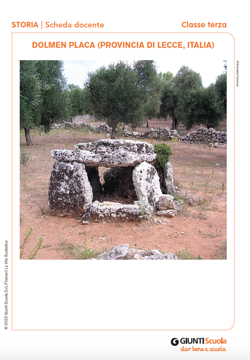 Dolmen Placa | Giunti Scuola Dolmen Placa | Giunti Scuola