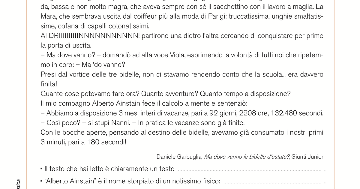 Scopro il testo | Giunti Scuola