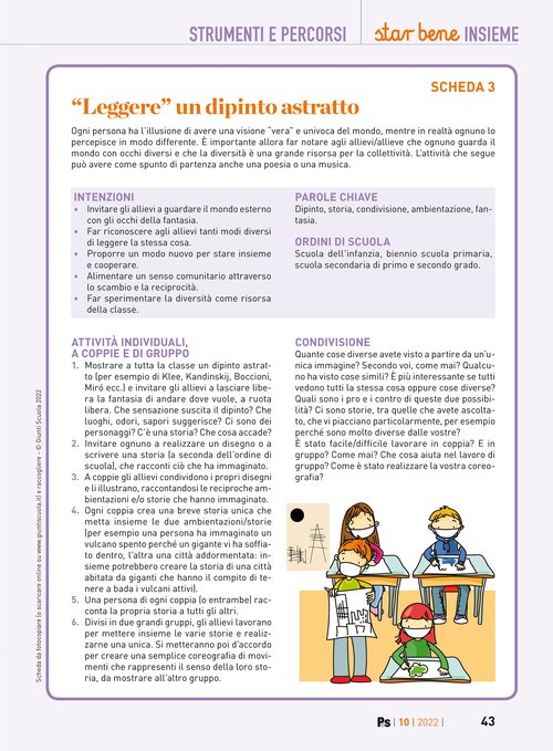 “Leggere” un dipinto astratto | Giunti Scuola