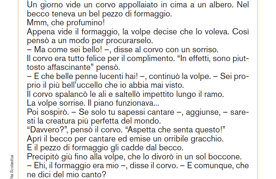 La volpe e il corvo | Giunti Scuola