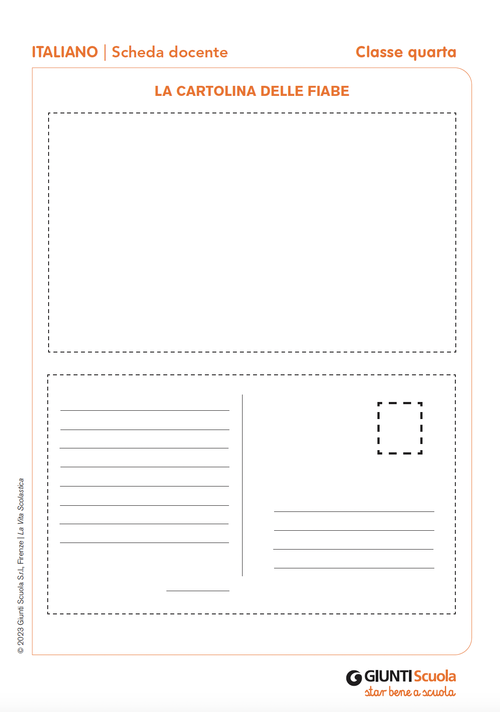 La cartolina delle fiabe | Giunti Scuola La cartolina delle fiabe | Giunti Scuola