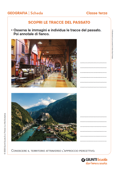 Scopri le tracce del passato | Giunti Scuola Scopri le tracce del passato | Giunti Scuola