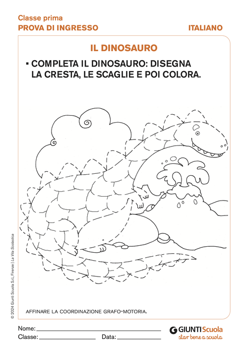 Il dinosauro | Giunti Scuola Il dinosauro | Giunti Scuola