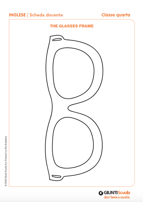 The glasses frame | Giunti Scuola The glasses frame | Giunti Scuola