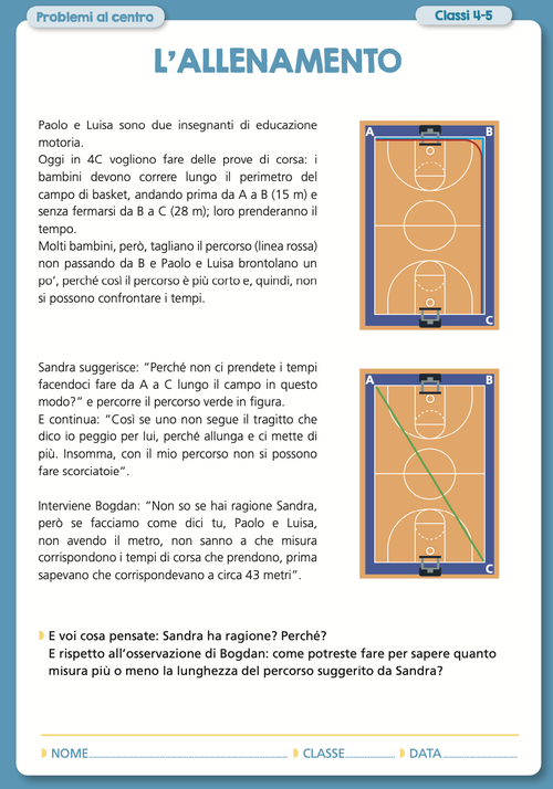 L'alllenamento | Giunti Scuola