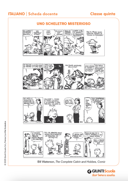 Uno scheletro misterioso | Giunti Scuola