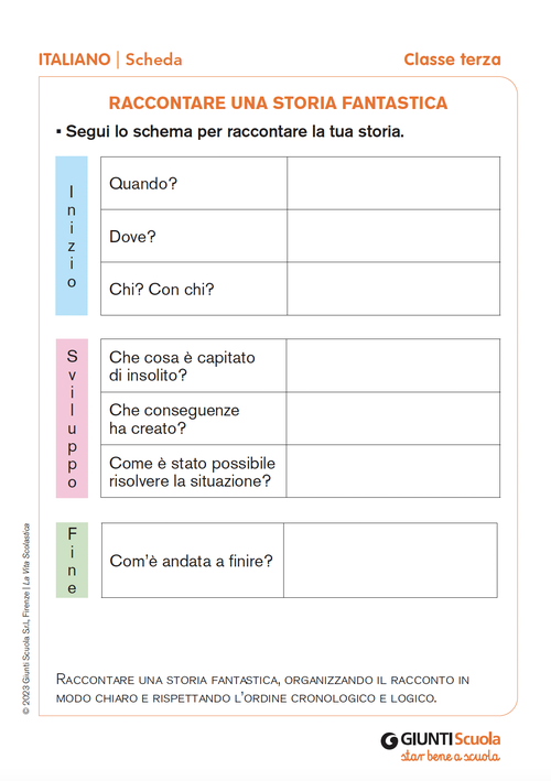 Raccontare una storia fantastica | Giunti Scuola Raccontare una storia fantastica | Giunti Scuola