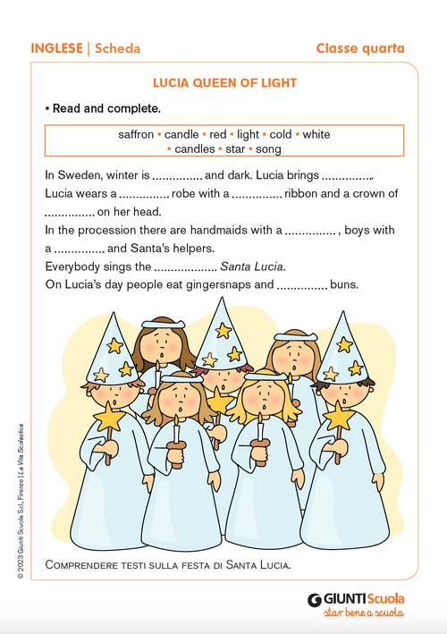 Lucia queen of light | Giunti Scuola