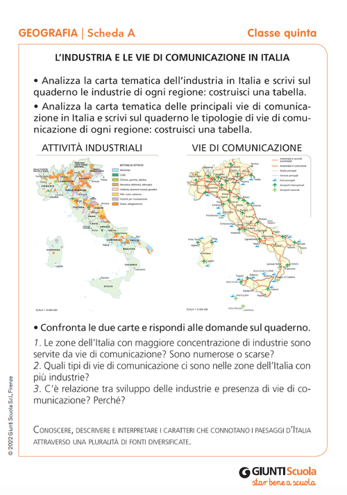 Schede verifiche finali | Geografia 5 | Giunti Scuola Schede verifiche finali | Geografia 5 | Giunti Scuola
