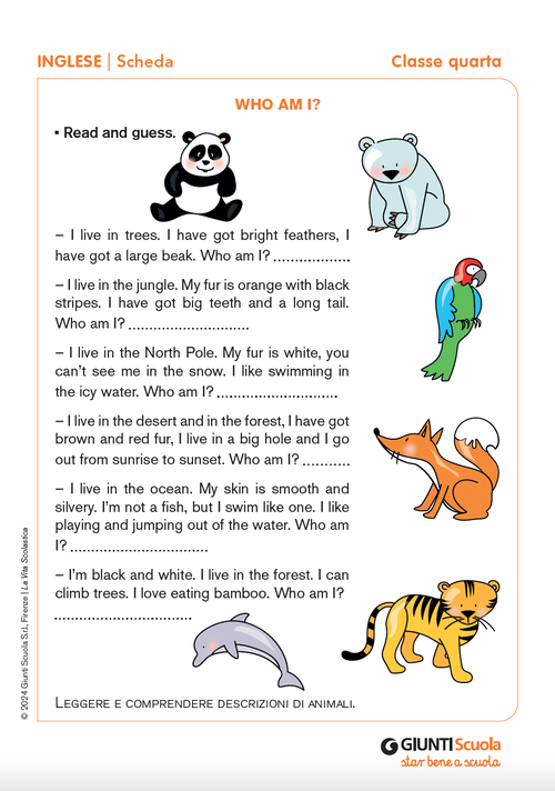 Who am I? | Giunti Scuola