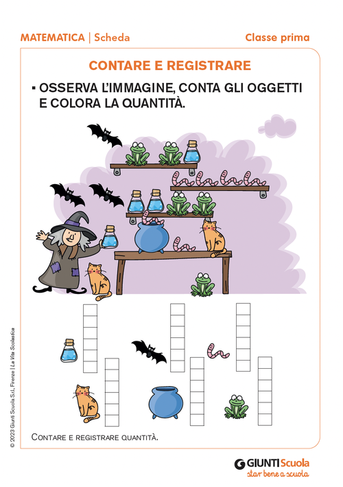Contare e registrare | Giunti Scuola Contare e registrare | Giunti Scuola