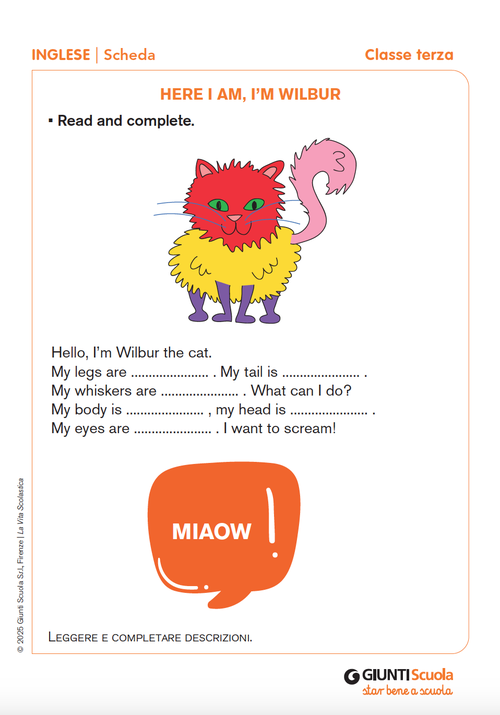 Here I am, I’m Wilbur | Giunti Scuola Here I am, I’m Wilbur | Giunti Scuola