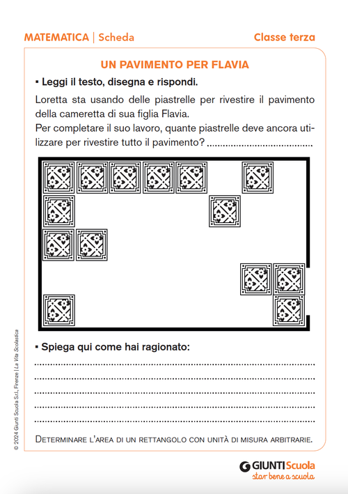Un pavimento per Flavia | Giunti Scuola Un pavimento per Flavia | Giunti Scuola