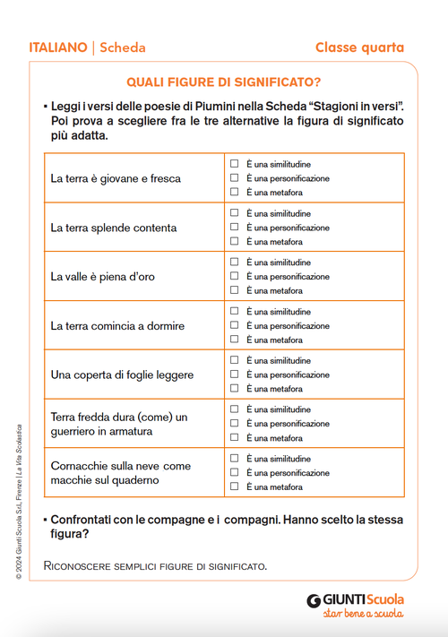 Quali figure di significato? | Giunti Scuola Quali figure di significato? | Giunti Scuola