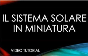 Il sistema solare in miniatura | Giunti Scuola Il sistema solare in miniatura | Giunti Scuola
