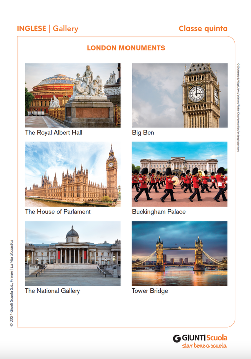 London monuments | Giunti Scuola
