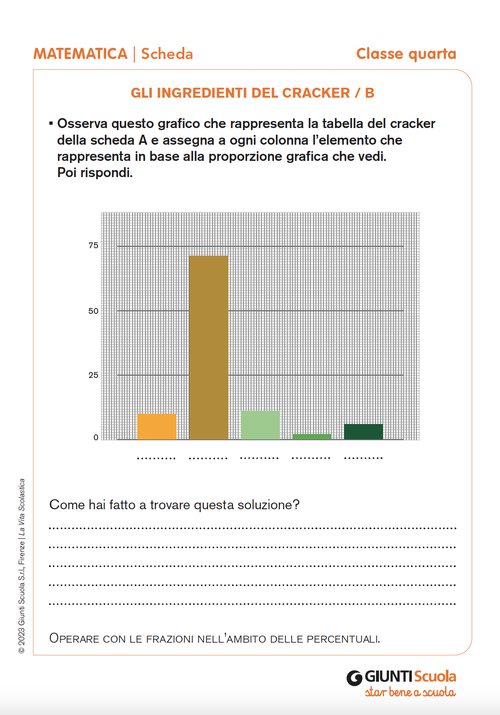 Gli ingredienti del cracker / B | Giunti Scuola Gli ingredienti del cracker / B | Giunti Scuola