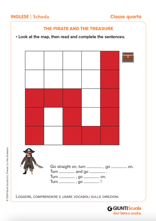 The pirate and the treasure | Giunti Scuola The pirate and the treasure | Giunti Scuola