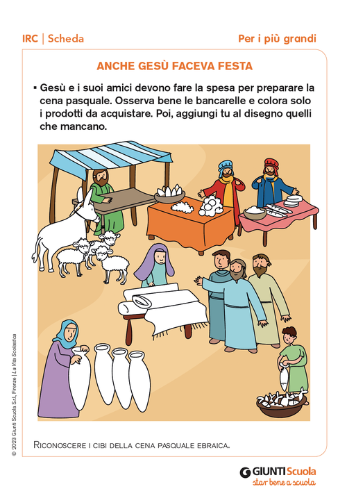 Anche Gesù faceva festa | Giunti Scuola