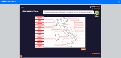 Le regioni d'Italia - Dbookeasy | Giunti Scuola Le regioni d'Italia - Dbookeasy | Giunti Scuola